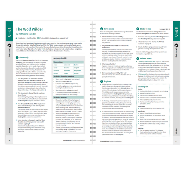 complete comprehension book 5 The Wolf Wilder